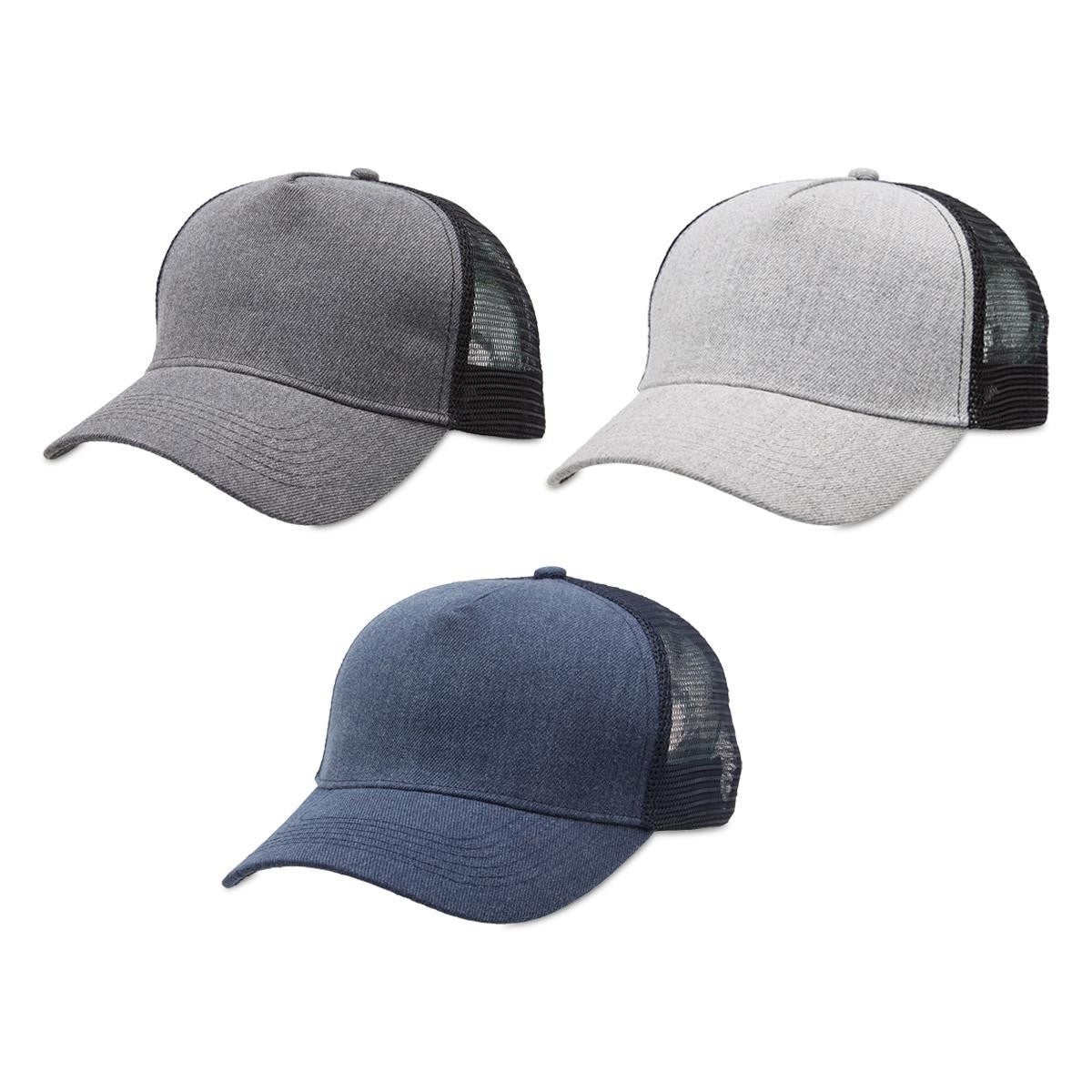 Heathered Mesh Trucker Cap