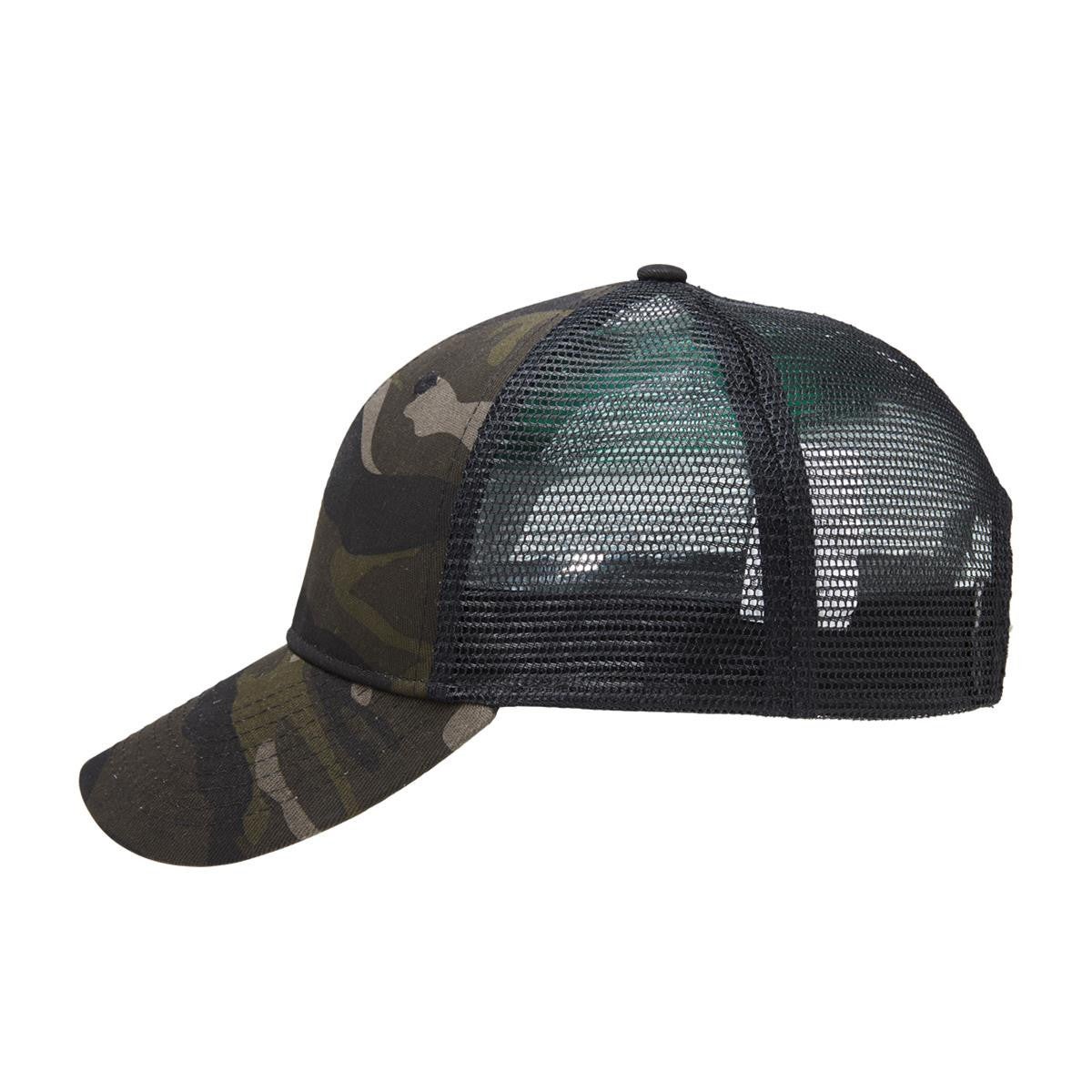 Black Camo Trucker Cap