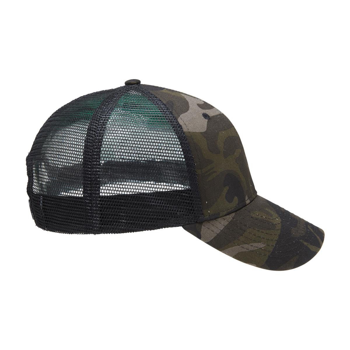 Black Camo Trucker Cap