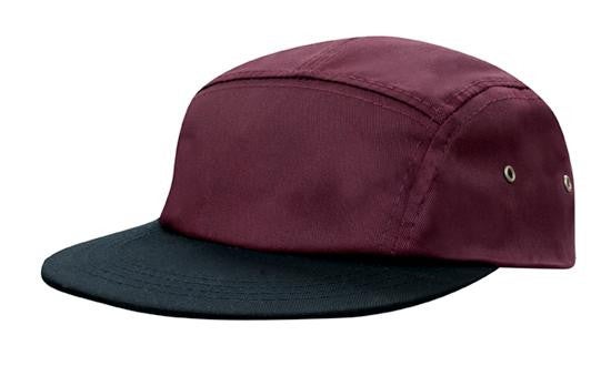 Cotton Twill Square Front Cap