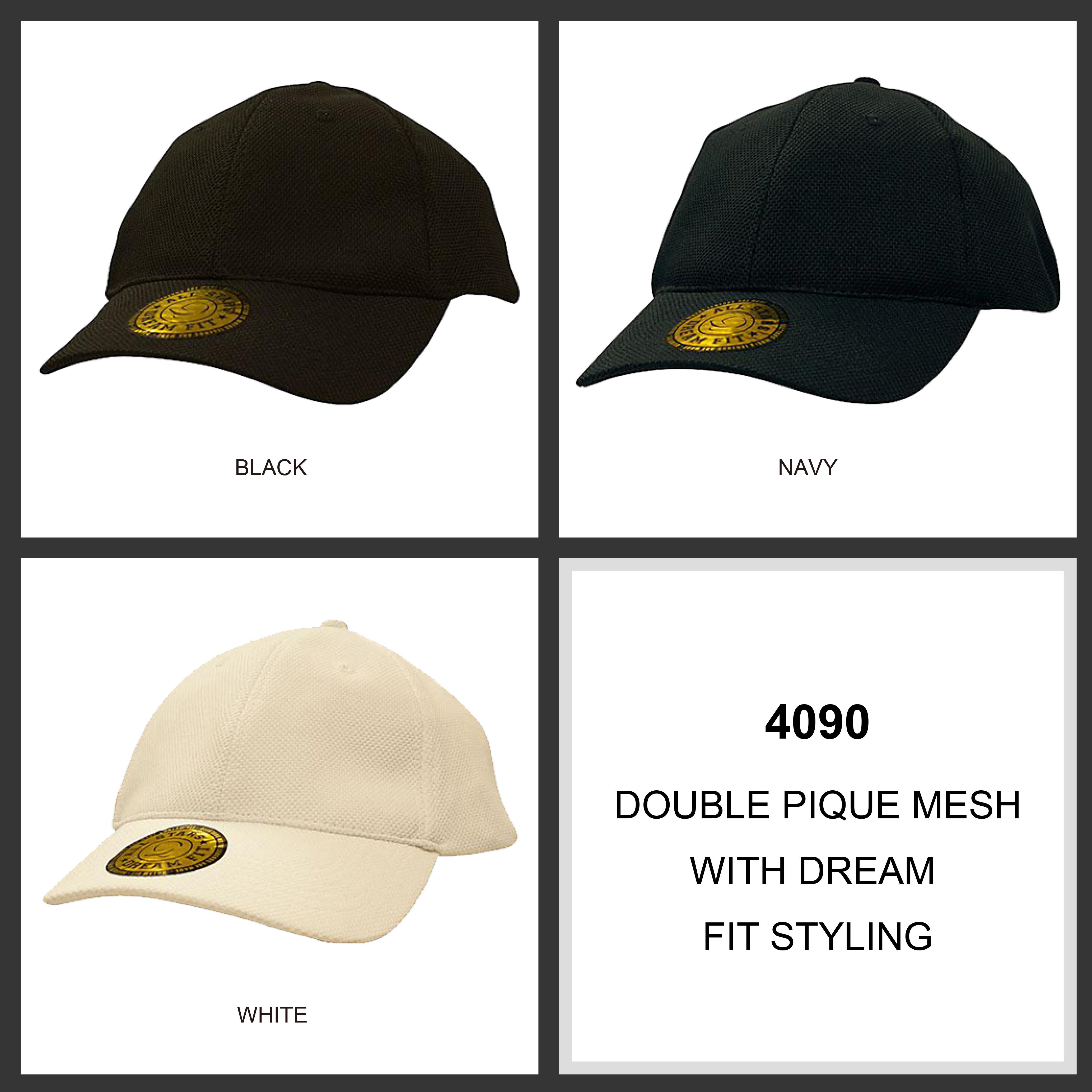 Double Pique Mesh Cap with Dream Fit Styling