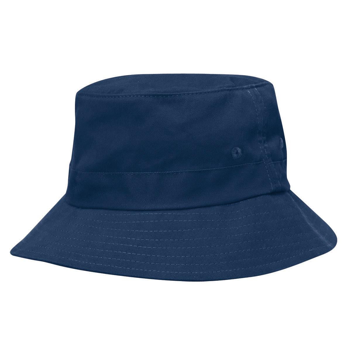 Kids Twill Bucket Hat With Toggle