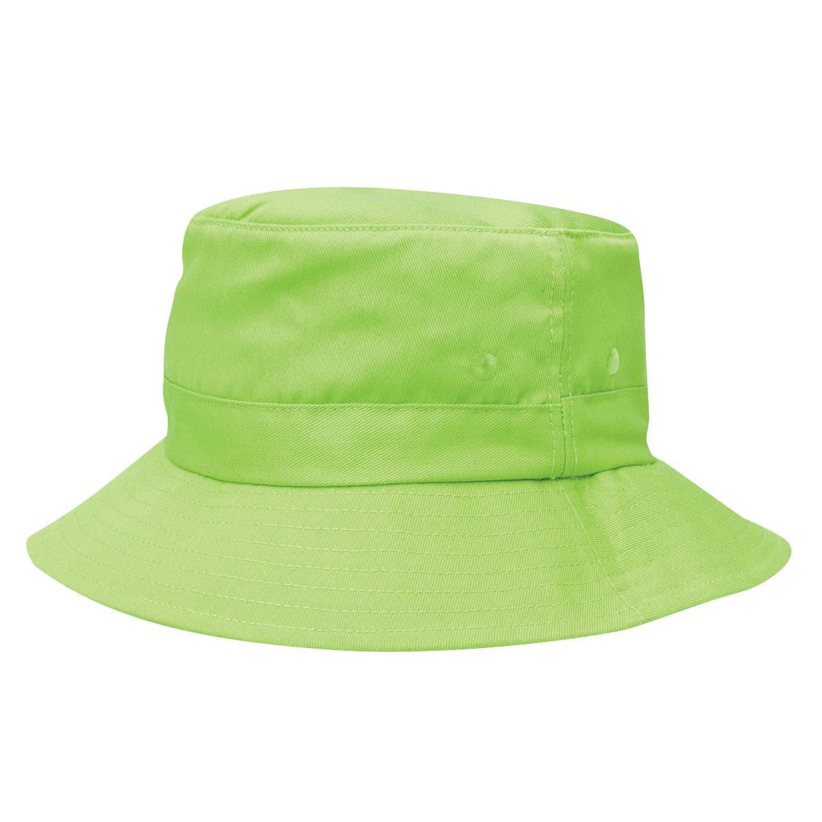 Kids Twill Bucket Hat With Toggle