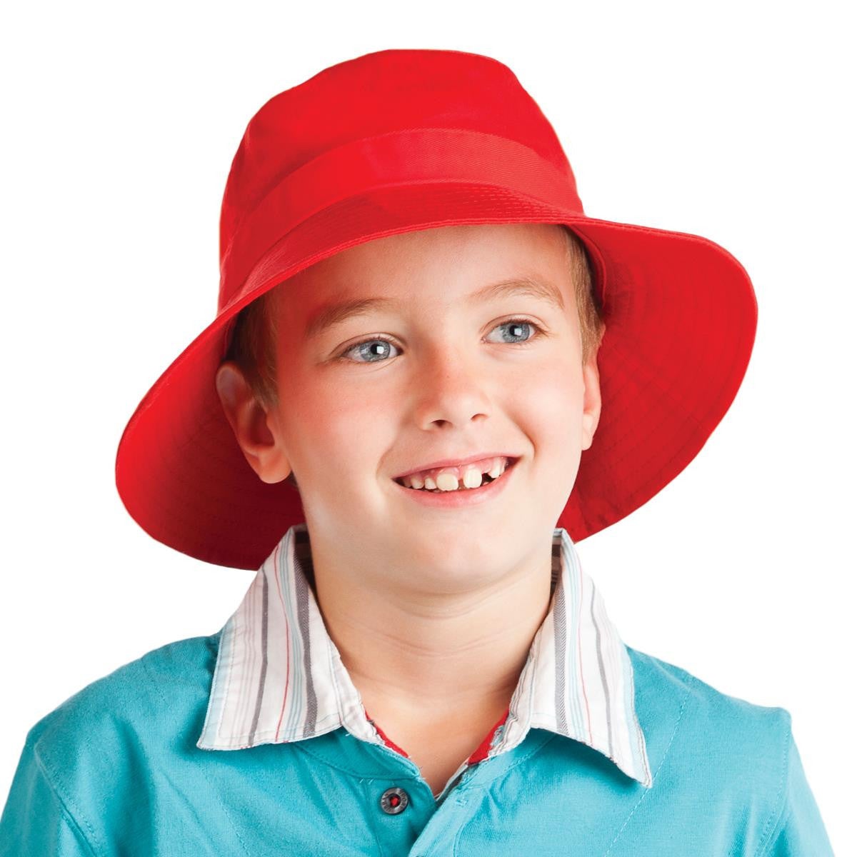 Kids Twill Bucket Hat With Toggle