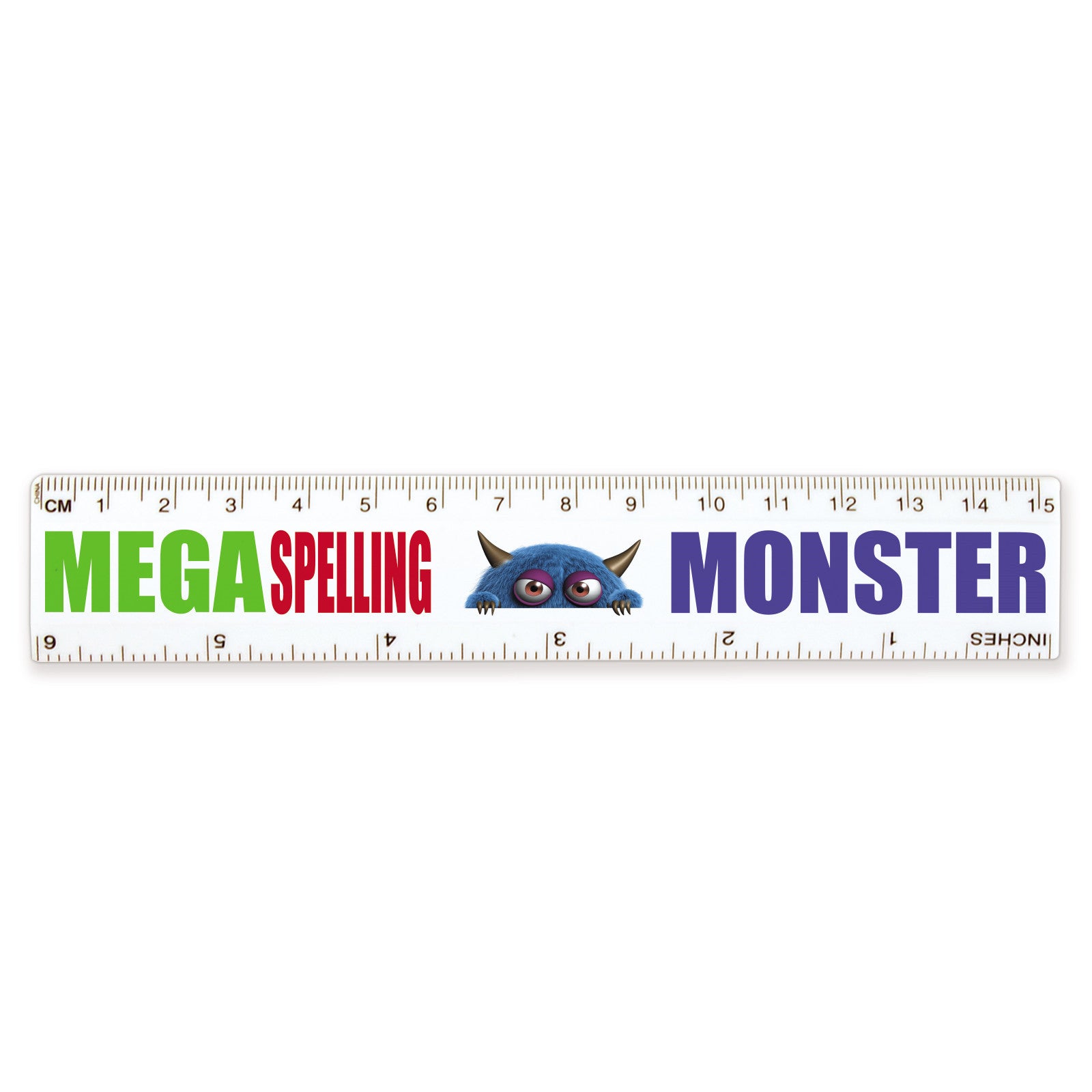 White 15cm Ruler