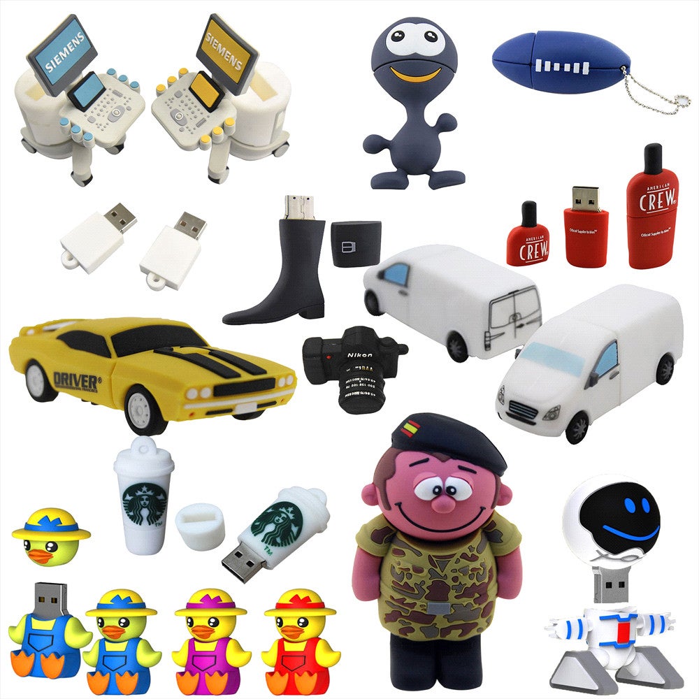 3D Custom Shape USB Flash Drive