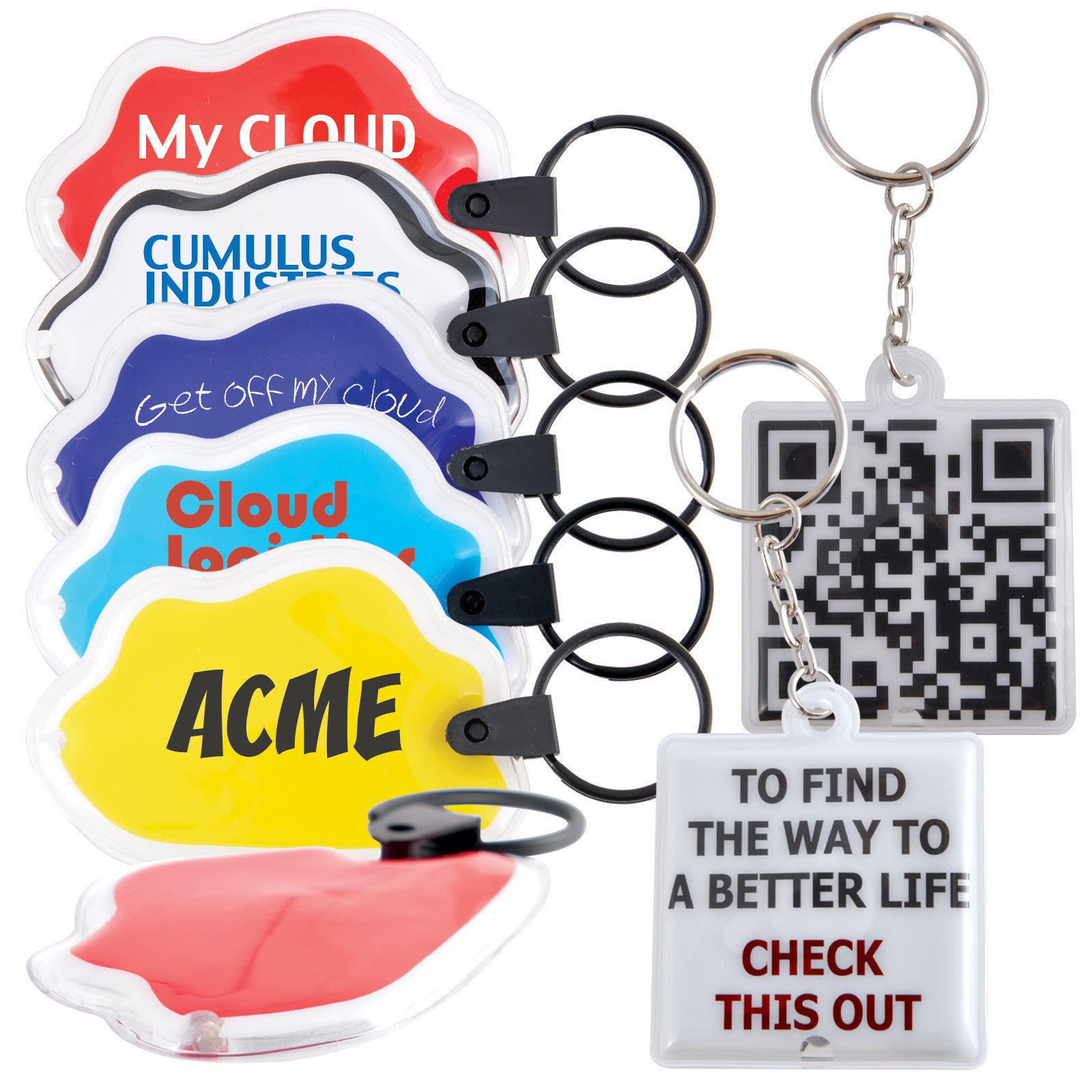 Naples LED Keytag