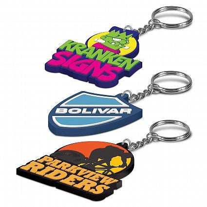 PVC Key Ring - Single Sided