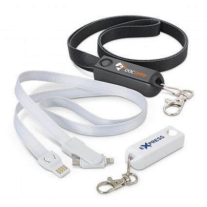 Artex 3 -in-1 Charging Lanyard