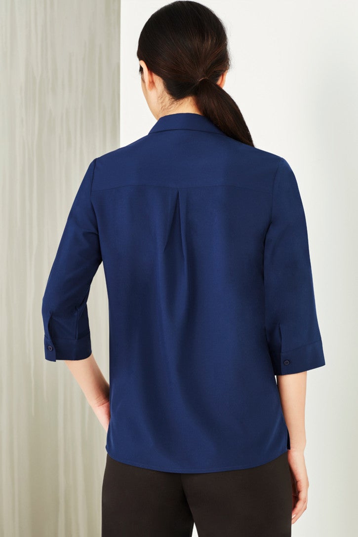 Womens Easy Stretch 3/4 Sleeve Shirt