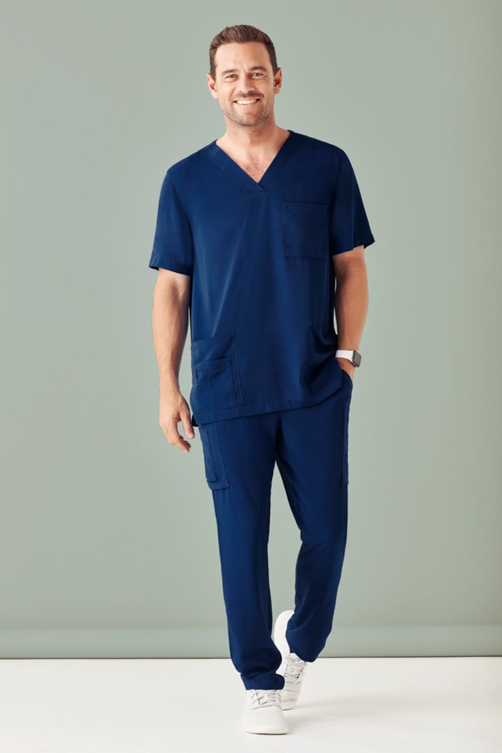 Mens Multi-Pocket Scrub Pant