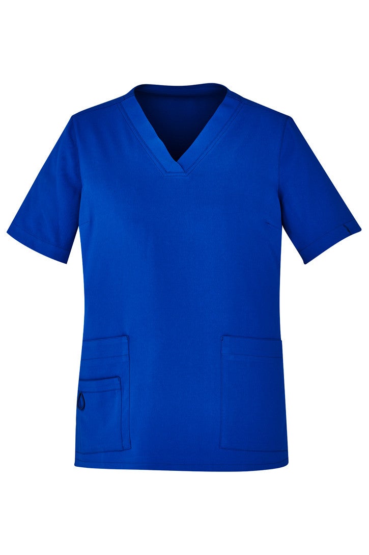 Womens Easy Fit V-Neck Scrub Top