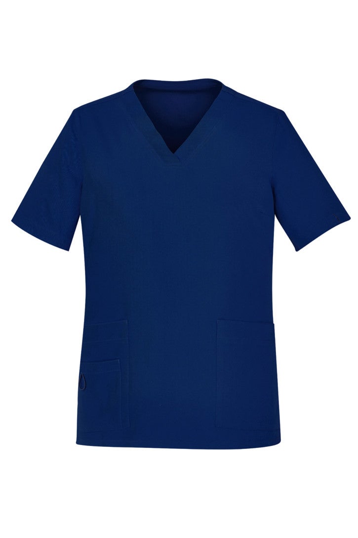 Womens Easy Fit V-Neck Scrub Top