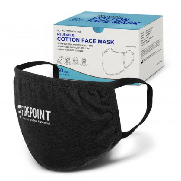 Custom Reusable Cotton Face Mask