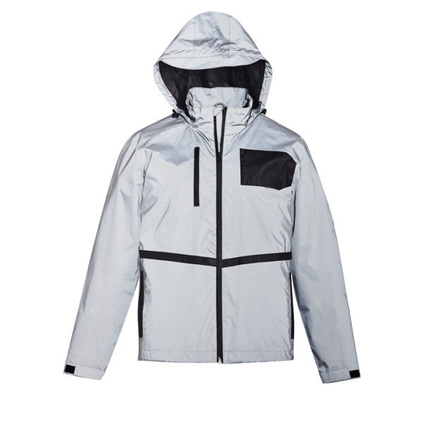 Custom Unisex Streetworx Reflective Waterproof Jacket
