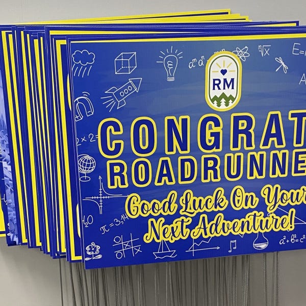 Yard Sign Graduation