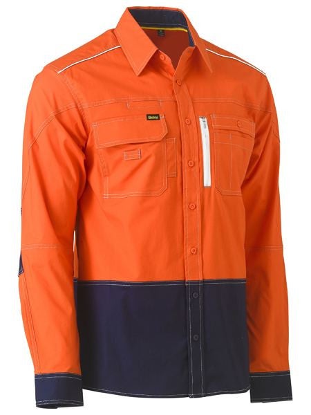 FLX & MOVE™ TWO TONE HI VIS UTILITY SHIRT