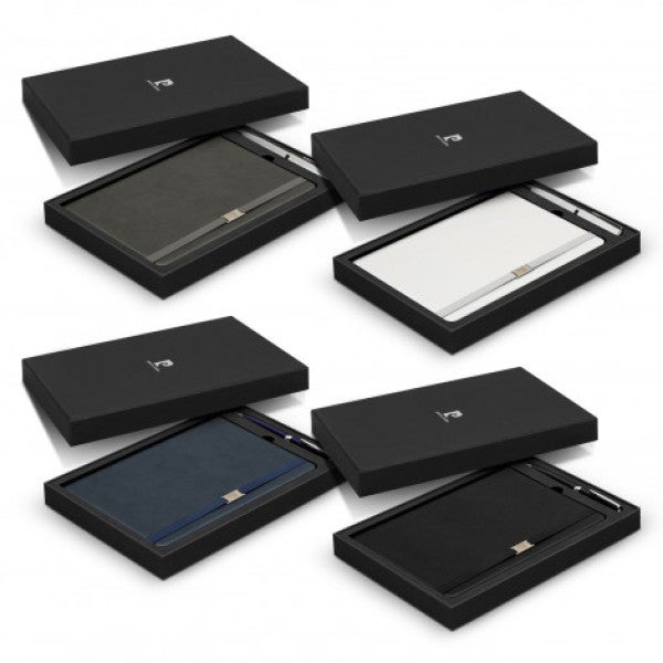 Custom Pierre Cardin Novelle Notebook and Pen Gift