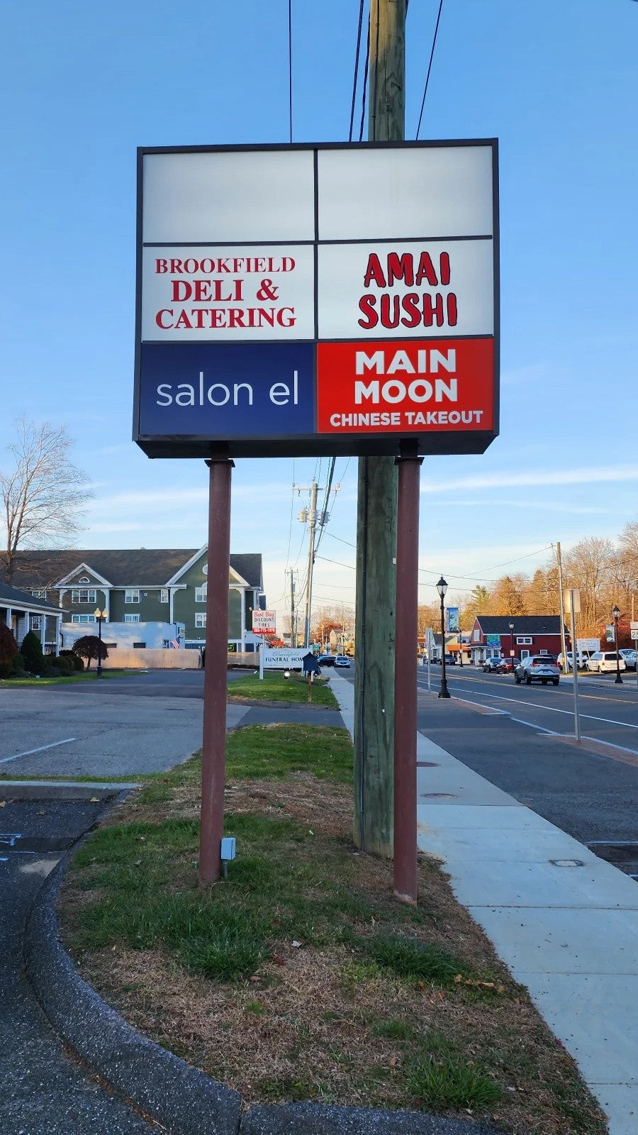 Pylon Sign Renovation in Brookfield, CT