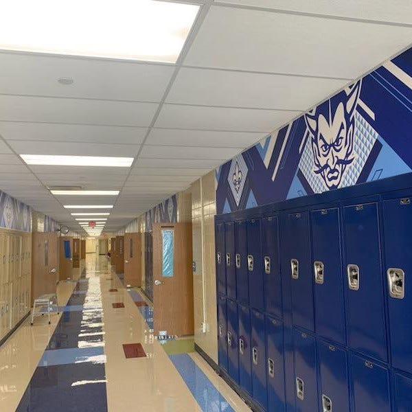 gallia academy wall graphics 5
