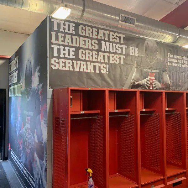 kcc locker room graphics and banners