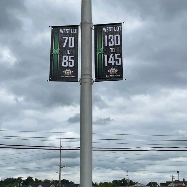 mu stadium pole banners