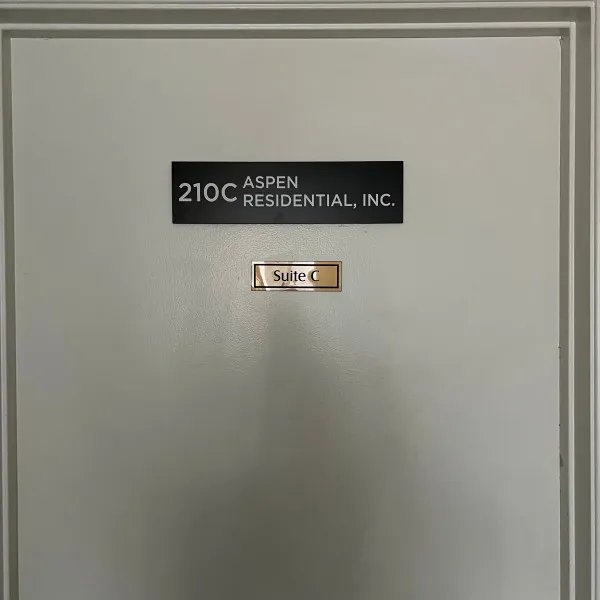 Nameplate signage
