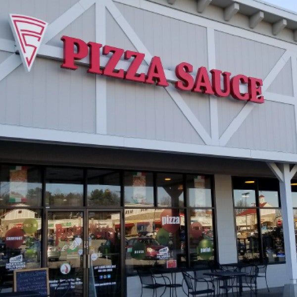 Pizza Sauce channel letter