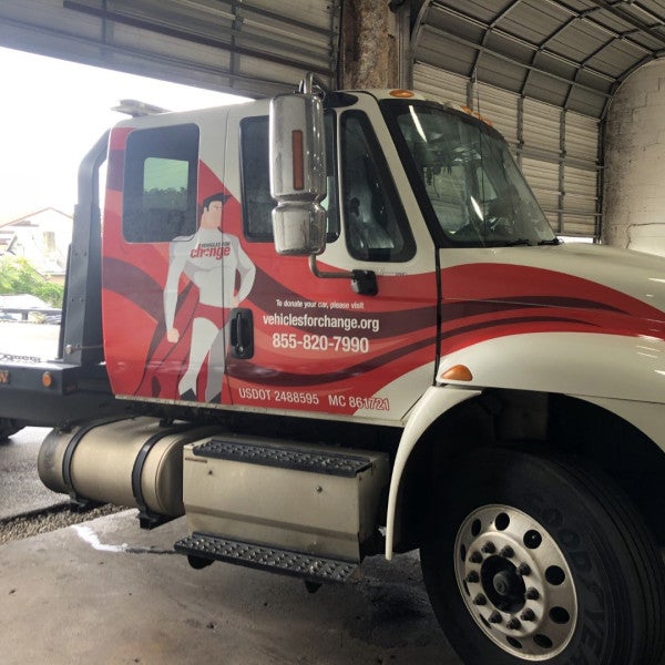 Vehicles for Change truck 1