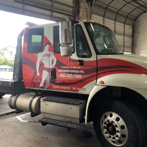 Vehicles for Change truck 1