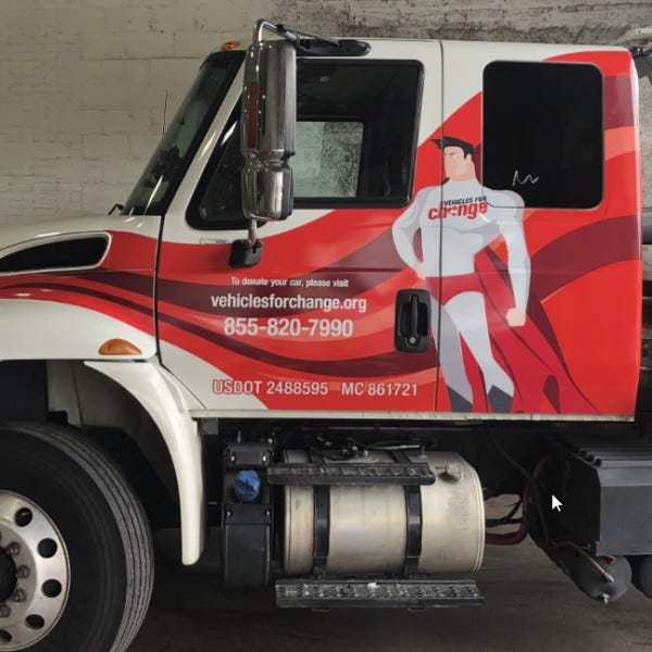 Vehicles for Change truck 2