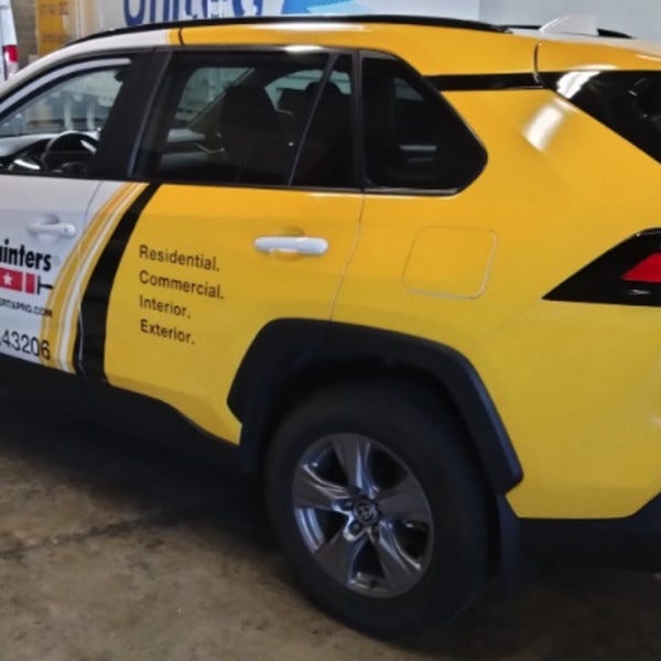 Certa Pro partial vehicle wrap