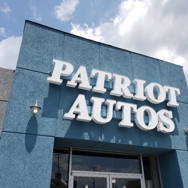Patriot Autos Channel Letters