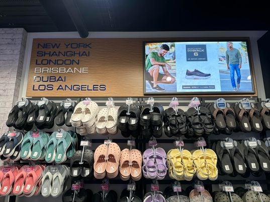 Shop Fitout Signage for Retail Giant Skechers