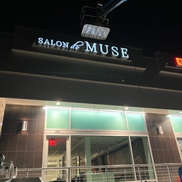 Storefront LED Sign for Salon De Muse in Herndon