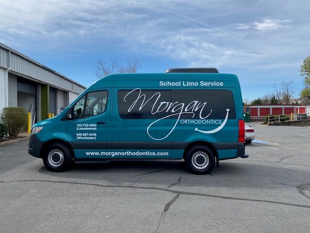 Van Wrap for Morgan Orthodontics in Leesburg and WInchester