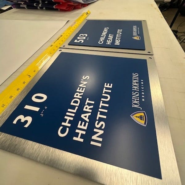 ADA signs for hospitals in baltimore