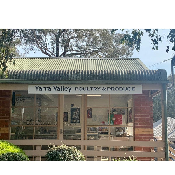 Shop Signage - Yarra Valley Poultry & Produce.
