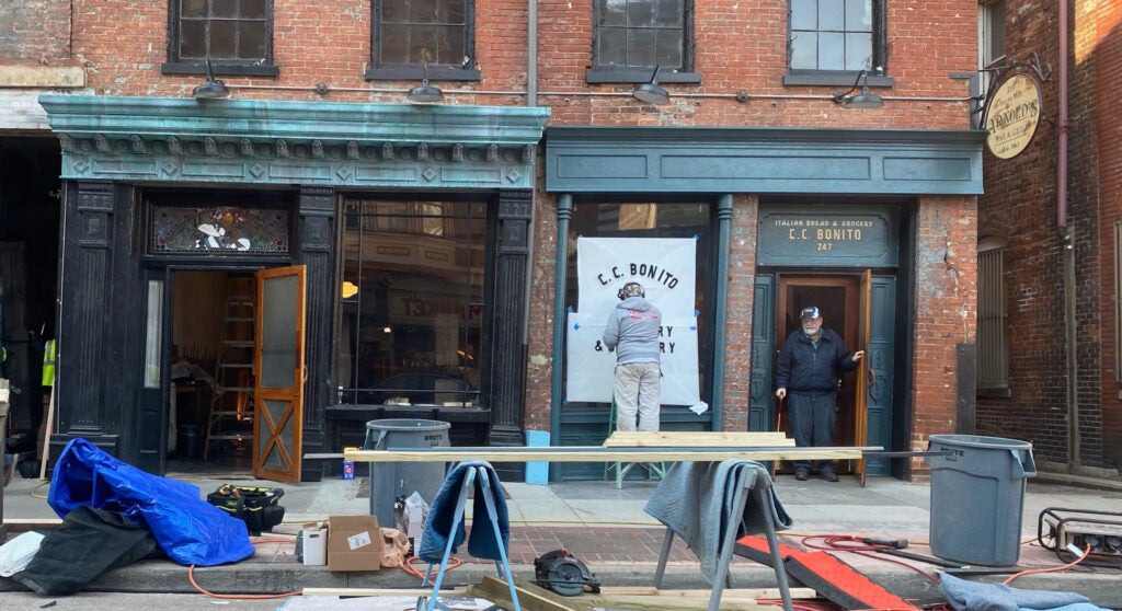 Movie Set Signs