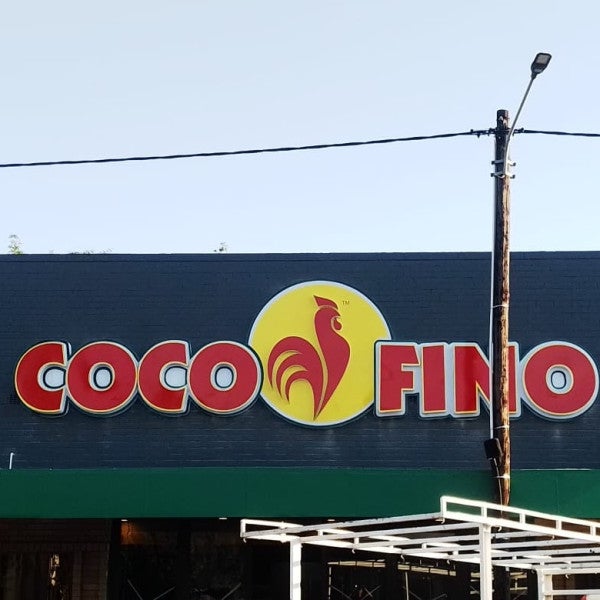 New signage for Coco Fino