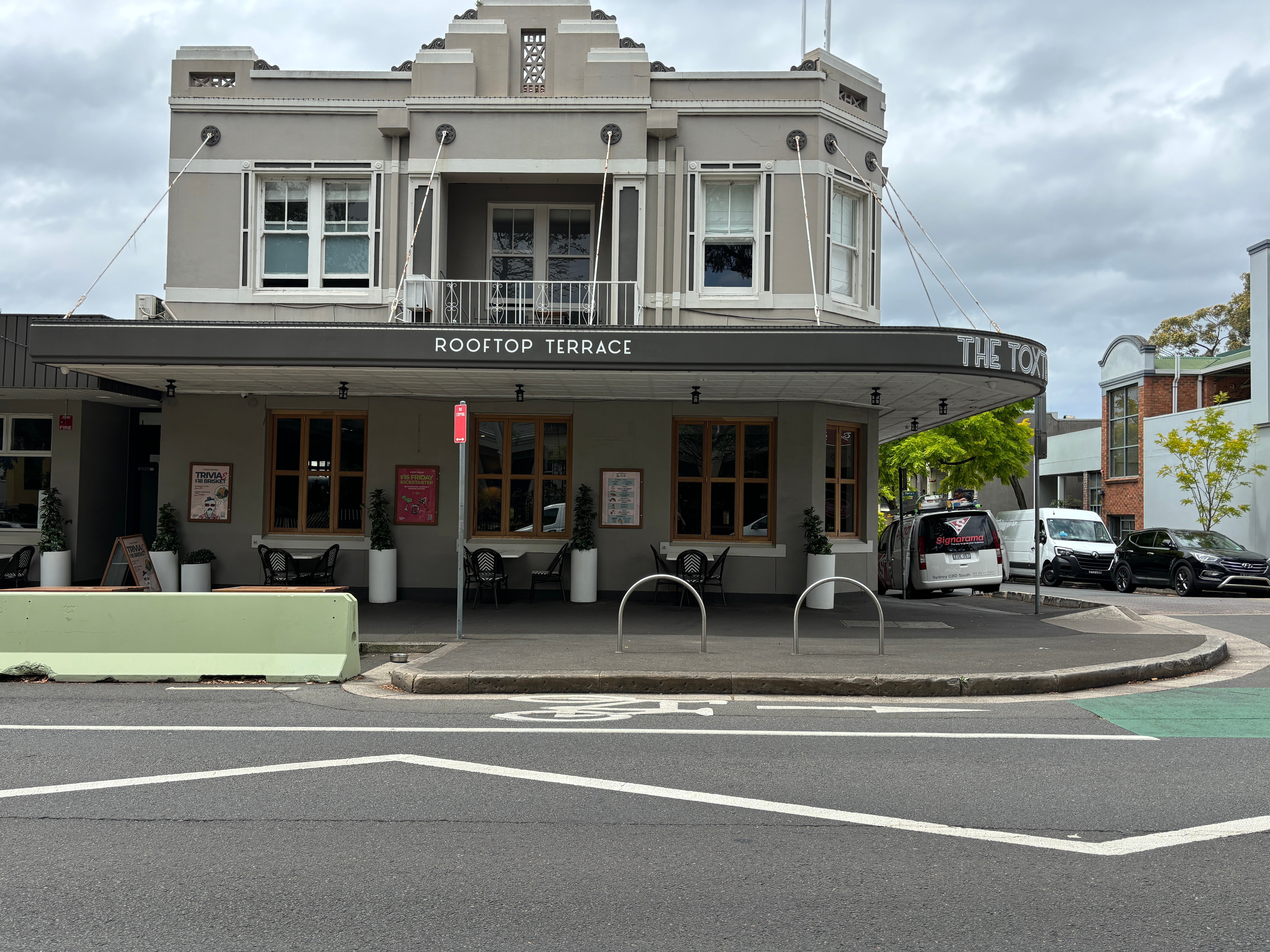 The Toxith Hotel Glebe_Vinyl Decal