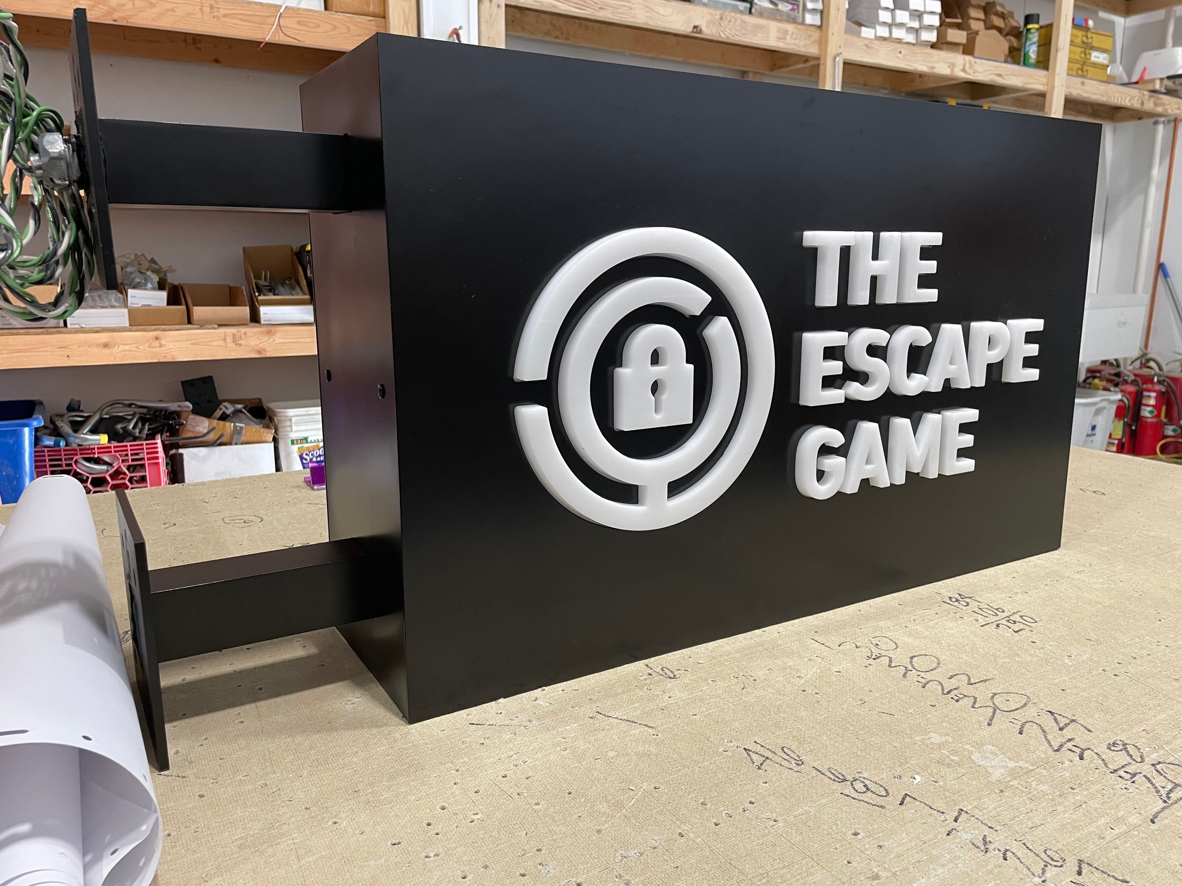 The Escape Game Dedham Signage