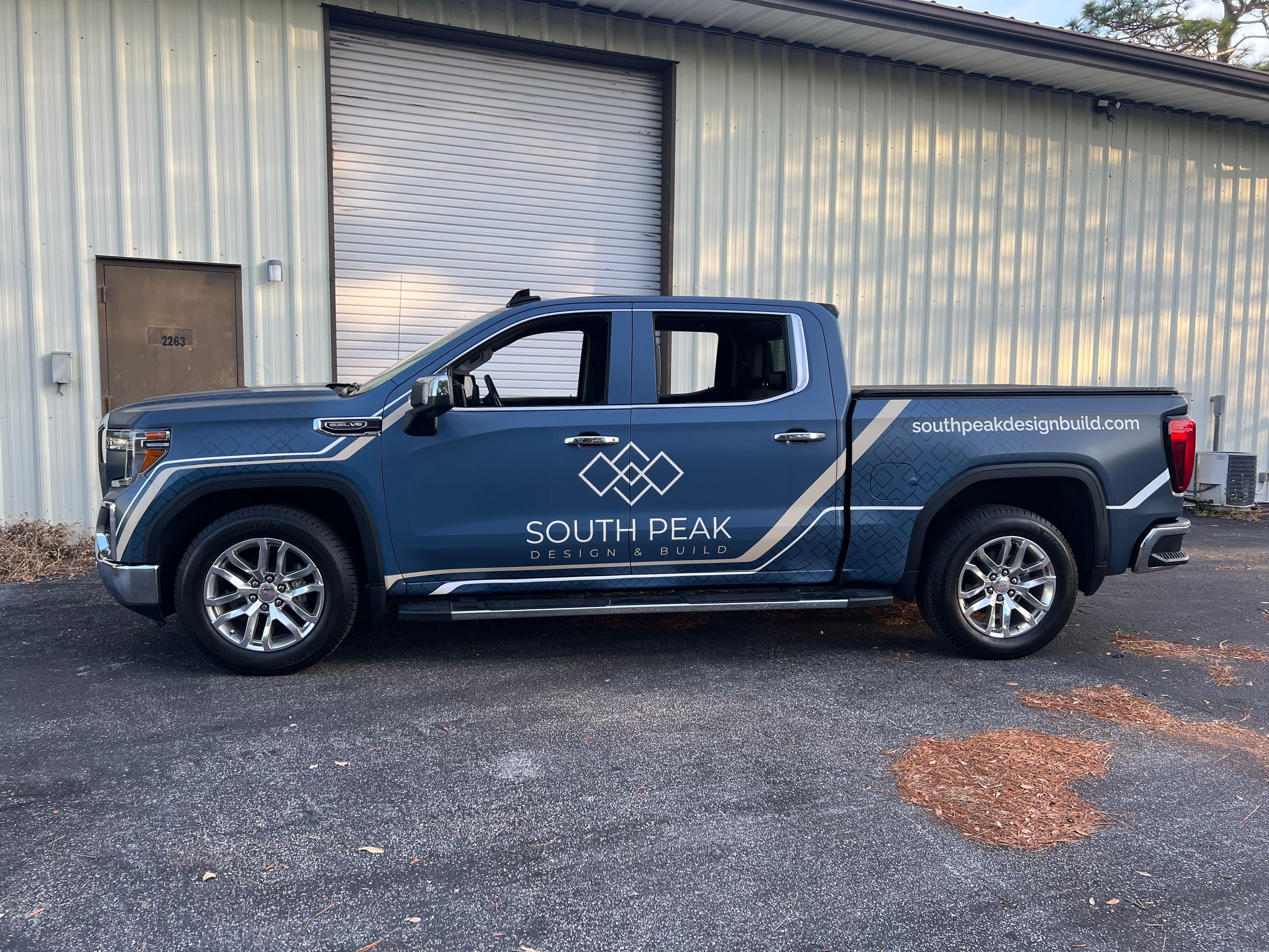 South Pesak Design Build Truck Wrap