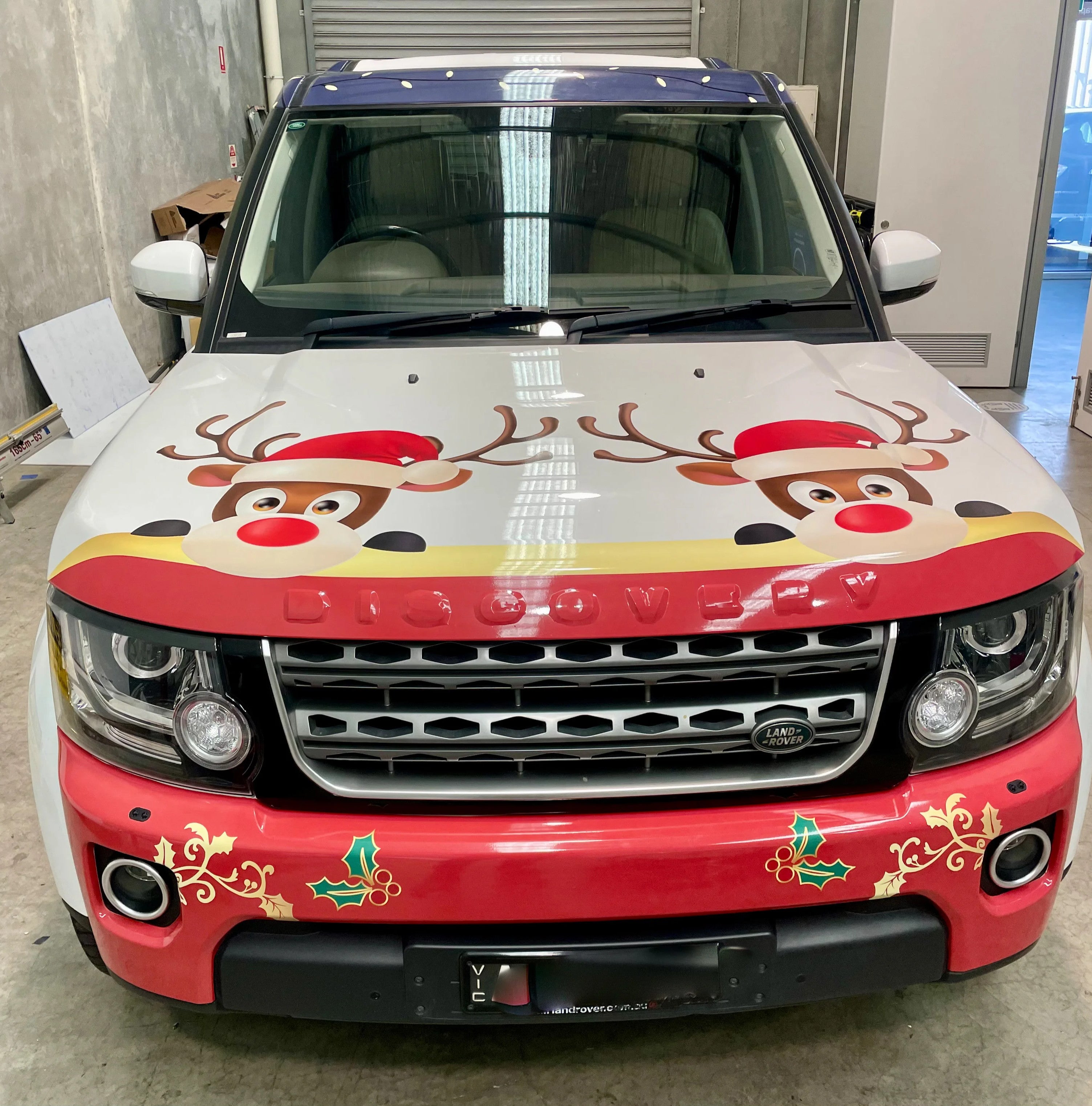 Christmas Car Wrap