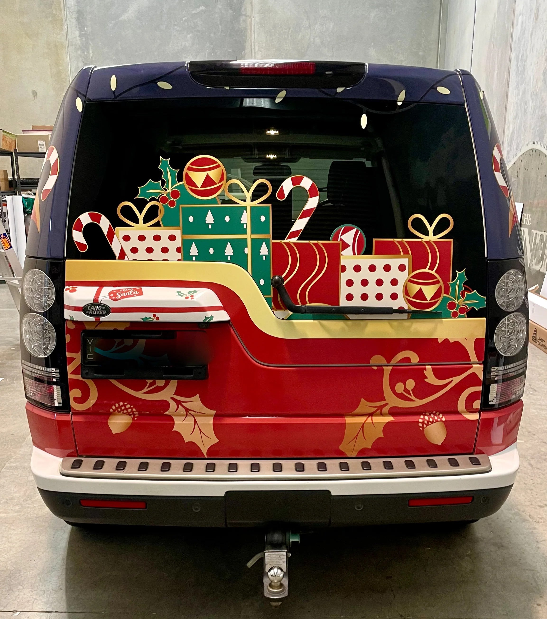 Christmas Car Wrap