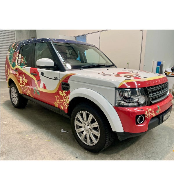 Christmas Car Wrap