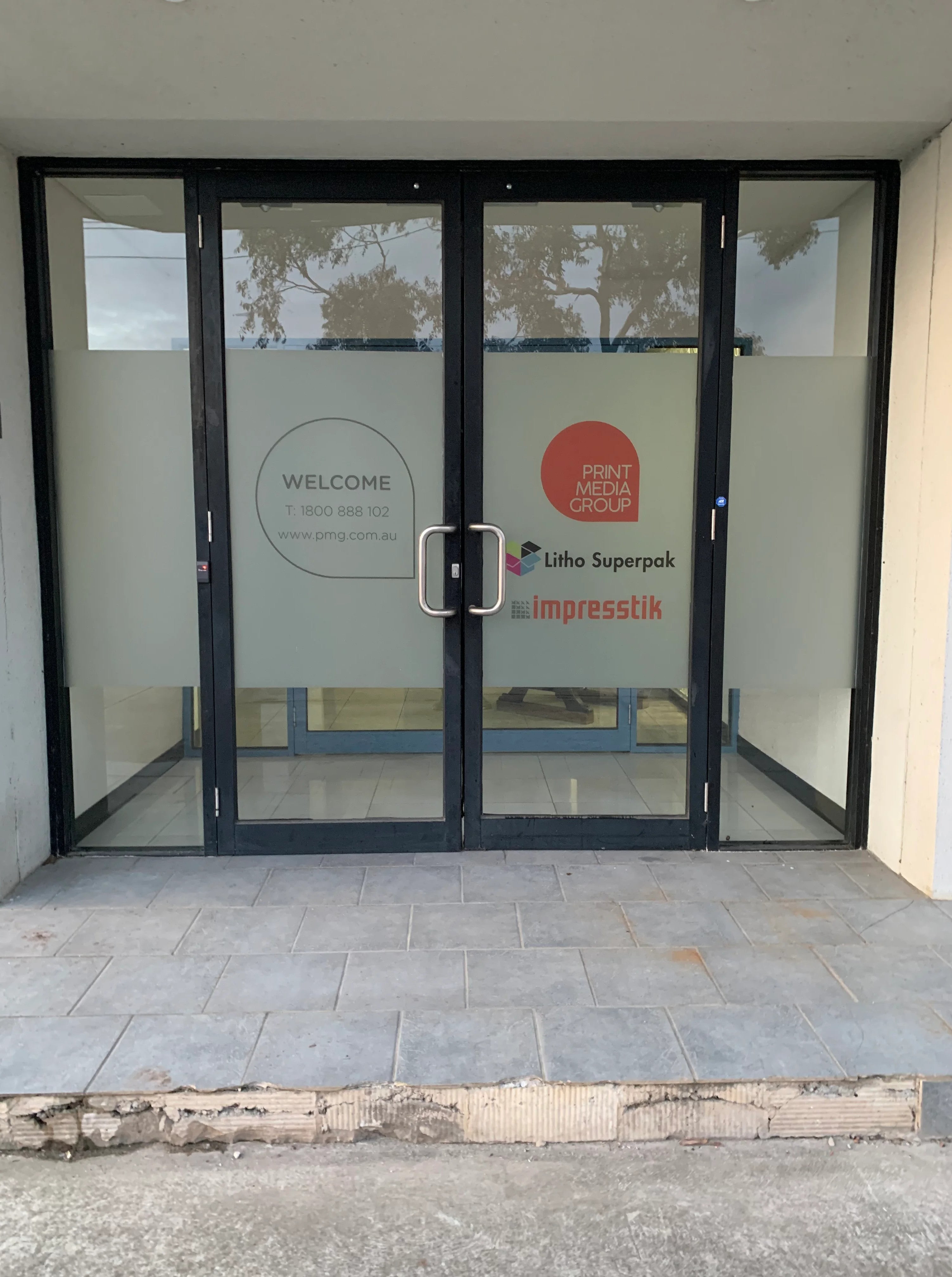 Building Signs - Print Media Group - Heidelberg West.