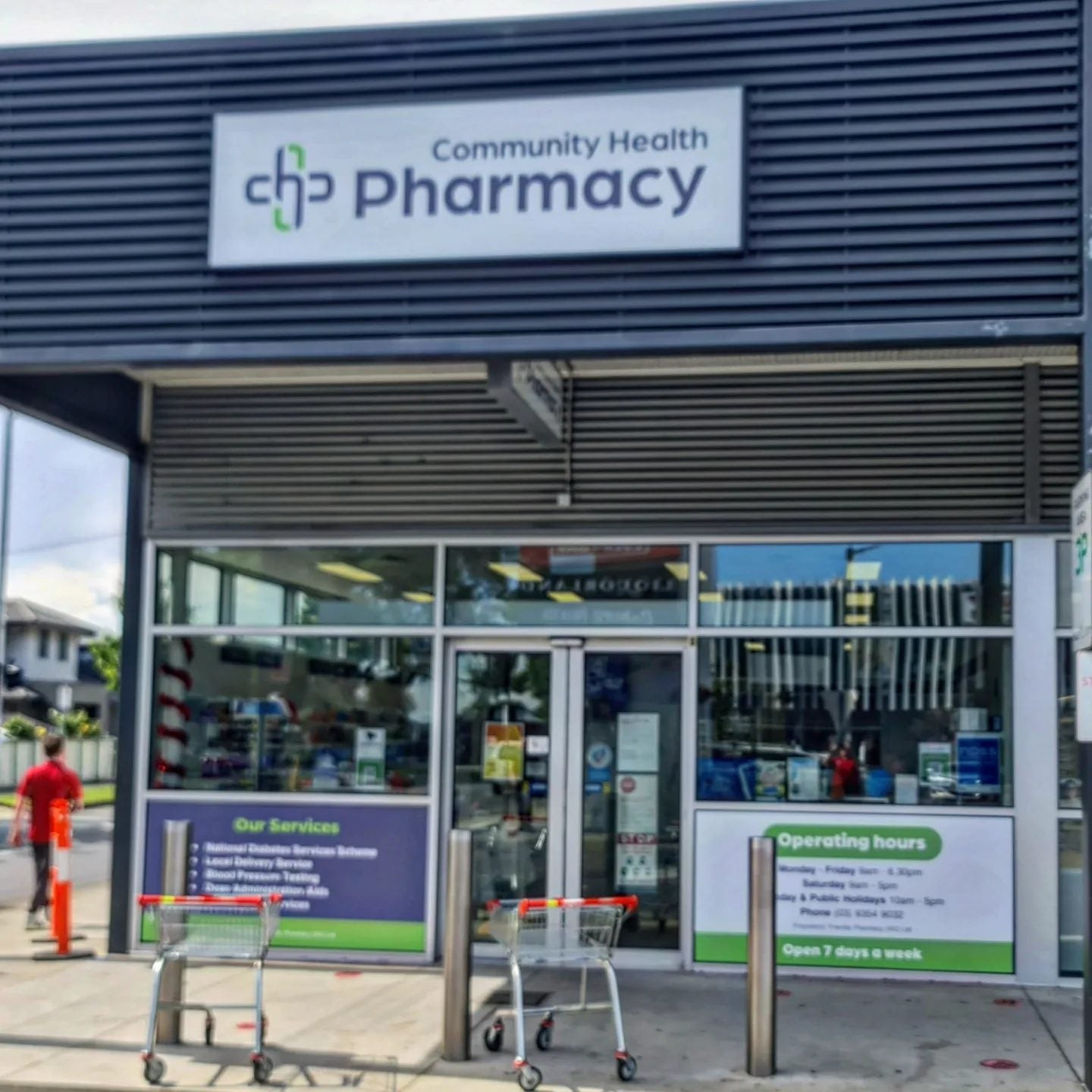 New External Signage for Community Health Pharmacy