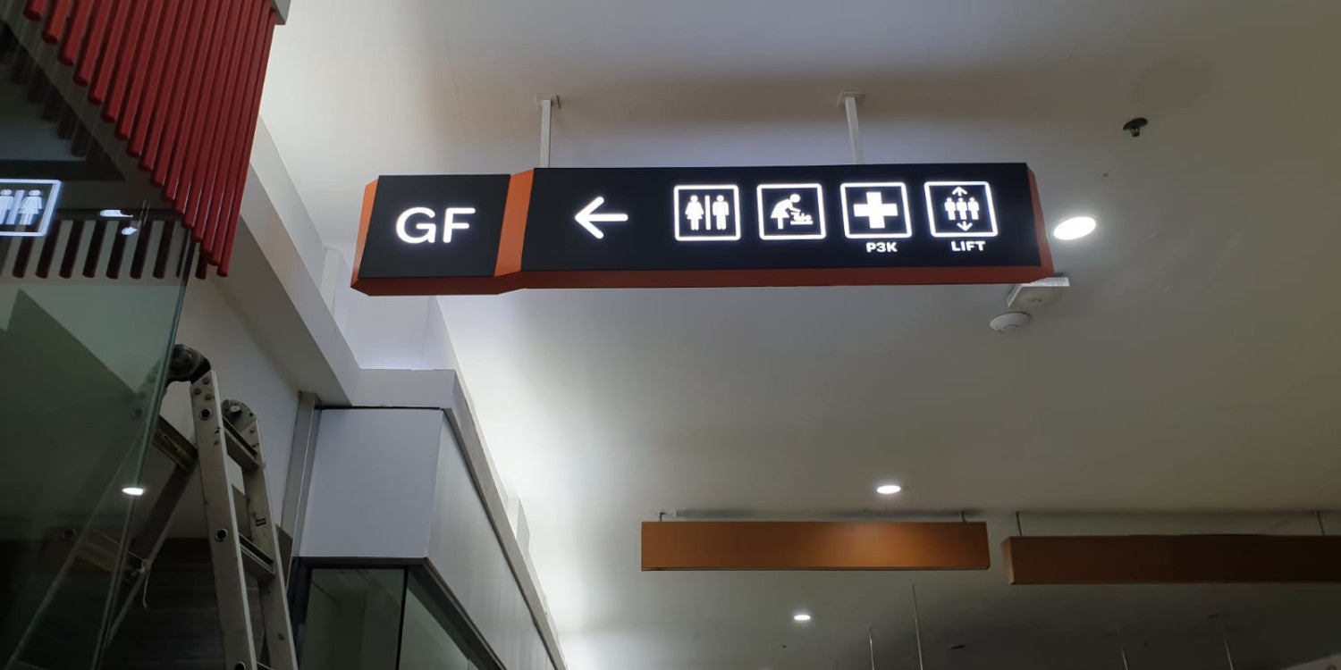 Papan Petunjuk Arah Jalan