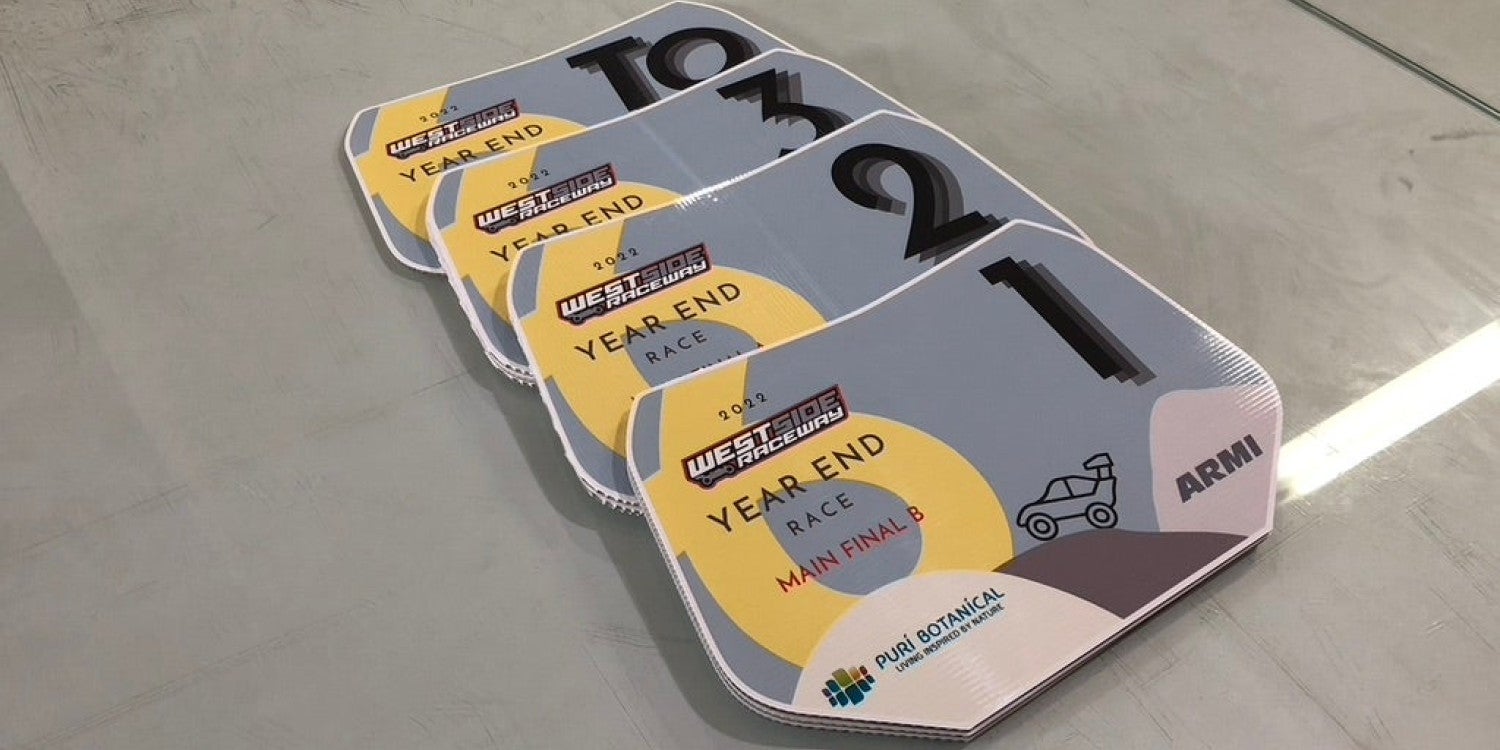 Signage Corflute